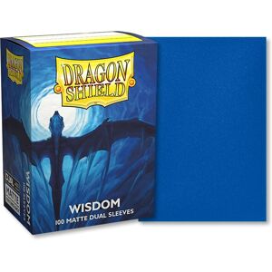 Dragon Shield Wisdom korttisuojus - Matte Dual - Musta - Standardikoko Dragon Shield Wisdom korttisuojus - Matte Dual - Musta - Standardikoko