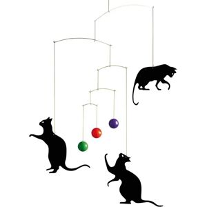 Flensted Mobiles - Mobile Félins - Mobile d'Art Chat - Mobile - 50x45cm - 1992 - Publicité Flensted Mobiles - Mobile Félins - Mobile d'Art Chat - Mobile - 50x45cm - 1992 - Publicité