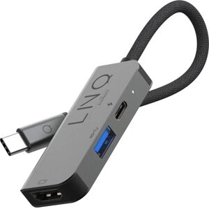 LINQ byELEMENTS LQ48000 Dock de Portátil - 4K, 100W, HDMI, USB-C LINQ byELEMENTS LQ48000 Dock de Portátil - 4K, 100W, HDMI, USB-C