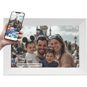 Ramă Foto Digitală Denver PFF-1024WMK2 Albă cu Wi-Fi Ramă Foto Digitală Denver PFF-1024WMK2 Albă cu Wi-Fi