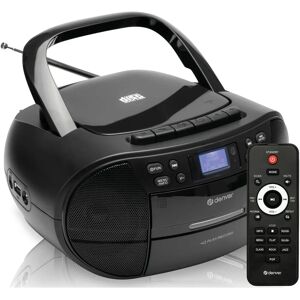 Denver TDC-280 DAB Boombox with Tape - Radio and CD Player Denver TDC-280 DAB Boombox with Tape - Radio and CD Player