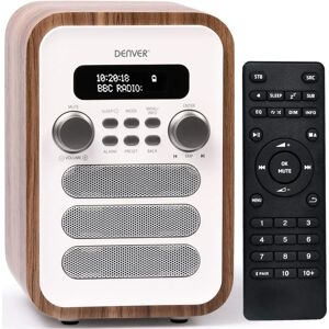 Denver DAB-48 Bluetooth DAB/DAB+ Radio - Compact, Large Remote Denver DAB-48 Bluetooth DAB/DAB+ Radio - Compact, Large Remote
