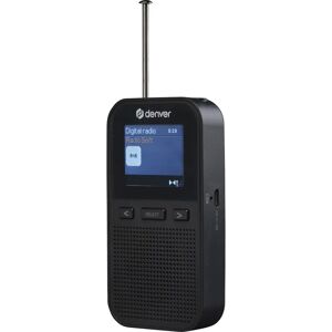 Radio portable Denver DAH-126 DAB+/FM - Écran 1,8" - Publicité Radio portable Denver DAH-126 DAB+/FM - Écran 1,8" - Publicité