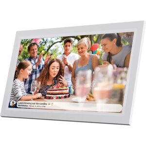 Denver PFF-1503 Cadre photo numérique blanc - Cadre numérique - Publicité Denver PFF-1503 Cadre photo numérique blanc - Cadre numérique - Publicité