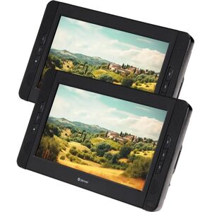 Lecteur DVD portable Denver MTW-1098 - 2 x 10 pouces - Publicité Lecteur DVD portable Denver MTW-1098 - 2 x 10 pouces - Publicité