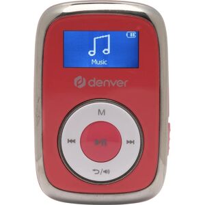 Lecteur MP3/MP4 Denver MPS-316R - 16GB, Rouge, Blanc, Métallique - Publicité Lecteur MP3/MP4 Denver MPS-316R - 16GB, Rouge, Blanc, Métallique - Publicité
