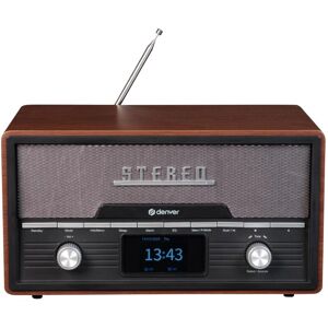 Denver MDA-525DW Retro Radio - FM/CD/Bluetooth Denver MDA-525DW Retro Radio - FM/CD/Bluetooth