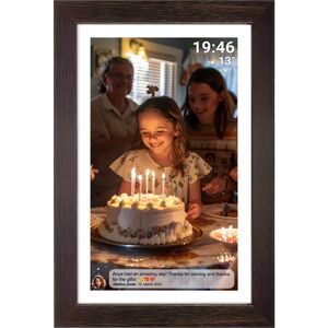 Denver PFF-1543DW Digitaler Bilderrahmen 15,6 Zoll Braun Wi-Fi Denver PFF-1543DW Digitaler Bilderrahmen 15,6 Zoll Braun Wi-Fi