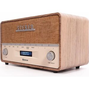 Denver DAB-36 Retro Bluetooth DAB+ FM Radio - Radio Denver DAB-36 Retro Bluetooth DAB+ FM Radio - Radio