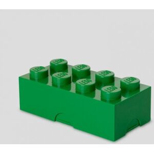 Lego Obědová Krabička Zelená - Kontejner ve Tvaru Lego Kostky Lego Obědová Krabička Zelená - Kontejner ve Tvaru Lego Kostky
