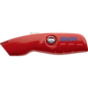 Cuchillo retráctil de seguridad IRWIN IRW10505822 - Seguro, Ligero, Multiusos Cuchillo retráctil de seguridad IRWIN IRW10505822 - Seguro, Ligero, Multiusos