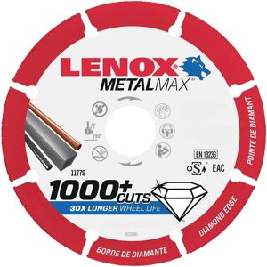 Disco di taglio diamantato Metalmax Lenox - Acciaio, Inox, Ghisa Disco di taglio diamantato Metalmax Lenox - Acciaio, Inox, Ghisa