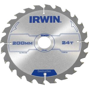 IRWIN 1897201 Konstrukcyjna tarcza do piły - 200mm, 30mm, 24Z ATB IRWIN 1897201 Konstrukcyjna tarcza do piły - 200mm, 30mm, 24Z ATB