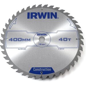 Irwin 400mm Tungsten Carbide Saw Blade - Cross & Rip Cutting Irwin 400mm Tungsten Carbide Saw Blade - Cross & Rip Cutting