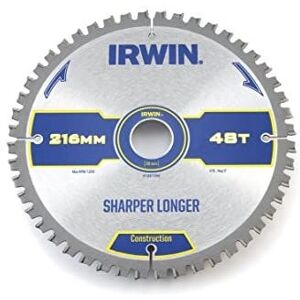 Irwin 1897396 Konstrukcyjny Piła Tarczowa - 216mm, 48T, Srebro Irwin 1897396 Konstrukcyjny Piła Tarczowa - 216mm, 48T, Srebro