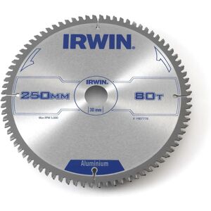 Irwin Hoja de Sierra Circular 250mm Aluminio - Metales No Ferrosos Irwin Hoja de Sierra Circular 250mm Aluminio - Metales No Ferrosos