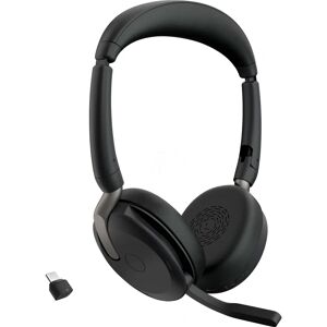 Jabra Evolve2 65 Headphones - Wireless Bluetooth Office Headset Jabra Evolve2 65 Headphones - Wireless Bluetooth Office Headset