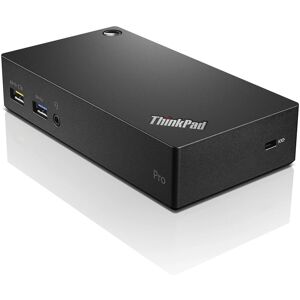 Lenovo ThinkPad USB 3.0 Pro Dock - Black - Docking Station Lenovo ThinkPad USB 3.0 Pro Dock - Black - Docking Station