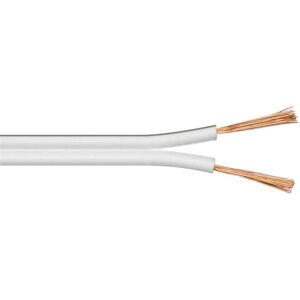MicroConnect 100m Høyttalerkabel Hvit MicroConnect 100m Høyttalerkabel Hvit