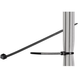 Microconnect Kabelbinder 100 stuks, Zwart, 150 Microconnect Kabelbinder 100 stuks, Zwart, 150