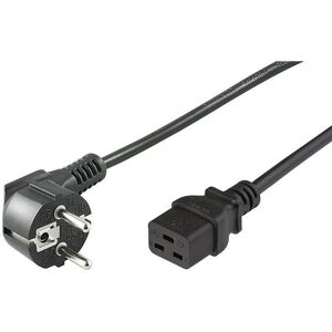 MicroConnect Power Cable - 5m Black CEE7/7 to C19 MicroConnect Power Cable - 5m Black CEE7/7 to C19