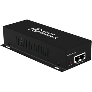 MicroConnect POEINJ-60W Adaptateur PoE Ethernet Gigabit - 60W - Publicité MicroConnect POEINJ-60W Adaptateur PoE Ethernet Gigabit - 60W - Publicité