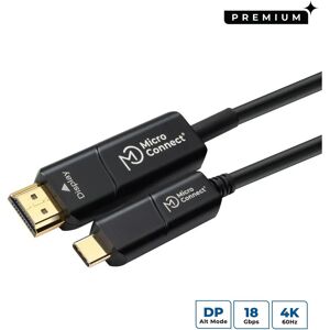 Microconnect USB-C HDMI Fiber Kabel 15m - Video Adapter Microconnect USB-C HDMI Fiber Kabel 15m - Video Adapter
