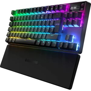 Clavier SteelSeries Apex Pro TKL - RGB, Bluetooth, AZERTY français - Gaming - Publicité Clavier SteelSeries Apex Pro TKL - RGB, Bluetooth, AZERTY français - Gaming - Publicité