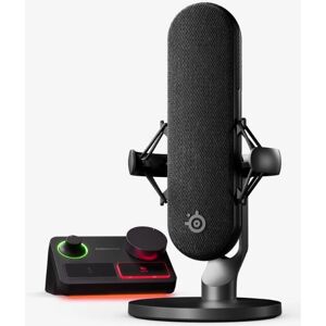 Micrófono Steelseries Alias Pro Negro - Micrófono, Reducción de Ruido, USB, XLR Micrófono Steelseries Alias Pro Negro - Micrófono, Reducción de Ruido, USB, XLR