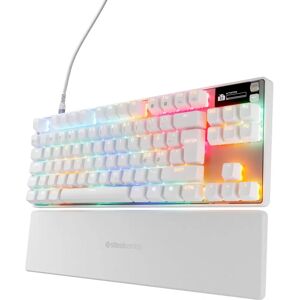 Steelseries Apex Pro TKL Gen 3 - White Gaming Keyboard Steelseries Apex Pro TKL Gen 3 - White Gaming Keyboard
