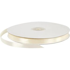 CC Hobby Satinbånd - 10 mm Off-white - Bånd CC Hobby Satinbånd - 10 mm Off-white - Bånd