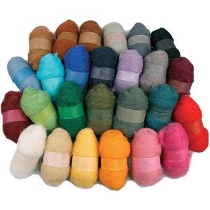 Creativ Company Ullgarn - Blandade Färger - 26x25g - Ull Creativ Company Ullgarn - Blandade Färger - 26x25g - Ull