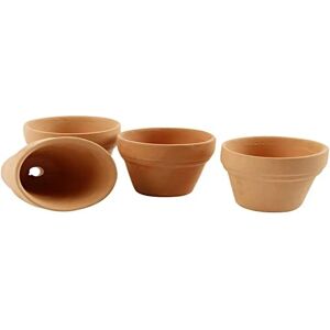 Creativ Company 50655 Wall Frame - 48pcs - Terracotta Pots - Raw Red - 3.4cm Creativ Company 50655 Wall Frame - 48pcs - Terracotta Pots - Raw Red - 3.4cm