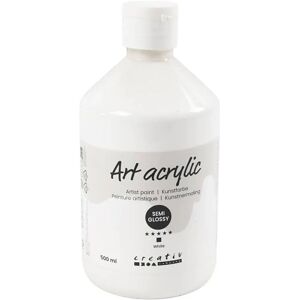 Pigment Art School Paint - White - 500ml - Paint Pigment Art School Paint - White - 500ml - Paint