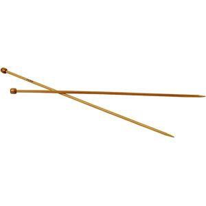 CC Hobby Bambus strikkepinde Størrelse 5 - 35cm CC Hobby Bambus strikkepinde Størrelse 5 - 35cm