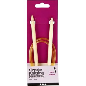 CC Hobby - Circular Knitting Needle - Størrelse 9 - 80 cm - Strikkepind CC Hobby - Circular Knitting Needle - Størrelse 9 - 80 cm - Strikkepind