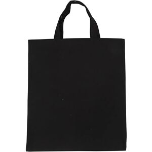 Creativ Company CCH-499180 Sort Tote Bag - Indkøbstaske Creativ Company CCH-499180 Sort Tote Bag - Indkøbstaske