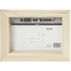 Creativ Company 575590 Wall Frame - 3D Wooden Frame - 23.2 x 18.2 cm Creativ Company 575590 Wall Frame - 3D Wooden Frame - 23.2 x 18.2 cm