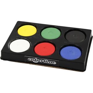 Colortime Watercolour Palette - 6 Colors, 57mm D - Watercolour Palette Colortime Watercolour Palette - 6 Colors, 57mm D - Watercolour Palette
