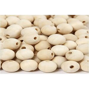 CC Hobby Wooden Bead - 15mm, 3mm Hole, Lilac - Beads & Buttons CC Hobby Wooden Bead - 15mm, 3mm Hole, Lilac - Beads & Buttons