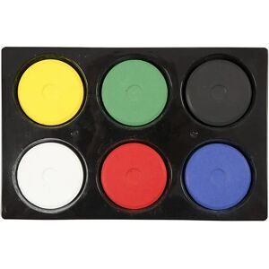 Colortime Watercolour Palette - Primary Colors - 44mm Colortime Watercolour Palette - Primary Colors - 44mm