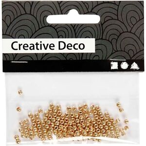 Perline di Cera Dorate 2,7mm - Perline e Bottoni Perline di Cera Dorate 2,7mm - Perline e Bottoni