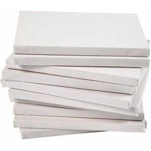 Toile Diverse 25748 - Blanc - 30x30cm - 40 pcs - 1,6cm profondeur - Peinture sur toile - Publicité Toile Diverse 25748 - Blanc - 30x30cm - 40 pcs - 1,6cm profondeur - Peinture sur toile - Publicité