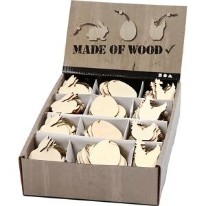 CC Hobby - CCH-56740 - 6 cm - 3 mm - wooden decoration CC Hobby - CCH-56740 - 6 cm - 3 mm - wooden decoration