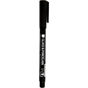 CC Hobby Marker - Model CCH-31654 - Sort - Linjebredde 1-3mm - Markør til glas & porcelæn CC Hobby Marker - Model CCH-31654 - Sort - Linjebredde 1-3mm - Markør til glas & porcelæn