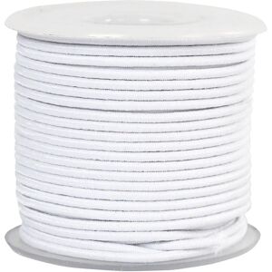 CC Hobby Elastic Beading Cord - 2mm White - 25m - Elastic Beading Cord CC Hobby Elastic Beading Cord - 2mm White - 25m - Elastic Beading Cord