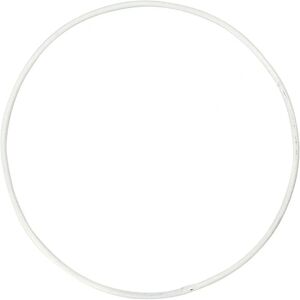 Creativ Company 52409 Art/Craft Toy - White Metal Wire Ring 10cm Creativ Company 52409 Art/Craft Toy - White Metal Wire Ring 10cm