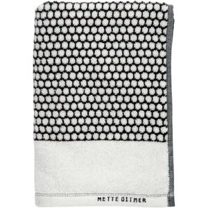 Mette Ditmer - Grid Håndkle - Svart/Off White - 50x100cm - Håndkle Mette Ditmer - Grid Håndkle - Svart/Off White - 50x100cm - Håndkle