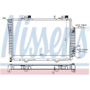 NISSENS 62618 Kühler - Motor Kühlung - Aluminium NISSENS 62618 Kühler - Motor Kühlung - Aluminium