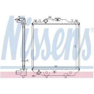 Nissens 64174a Radiatore in alluminio per Daewoo Tico e Suzuki - Sistema di raffreddamento Nissens 64174a Radiatore in alluminio per Daewoo Tico e Suzuki - Sistema di raffreddamento